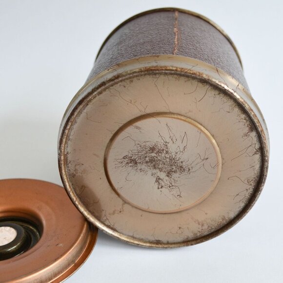 Vintage Metal Wood Copper Humidor - Picture 7 of 7